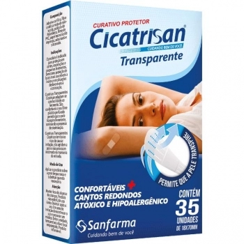 CURATIVO TRANSPARENTE C/35 CICATRISAN