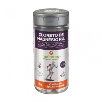 CLORETO DE MAGNESIO P.A. 500MG C/60 CAPS MEISSEN