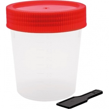 COLETOR UNIVERSAL ESTERIL C/PA 80ML JB LAB