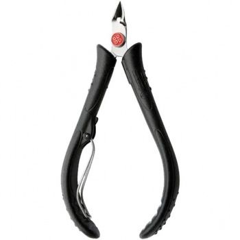 ALICATE CUTICULAS PRETO PONTO VERMELHO MUNDIAL