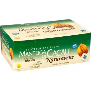 MANTEIGA DE CACAU LIQ.ROLLON C/24 NATURAVENE