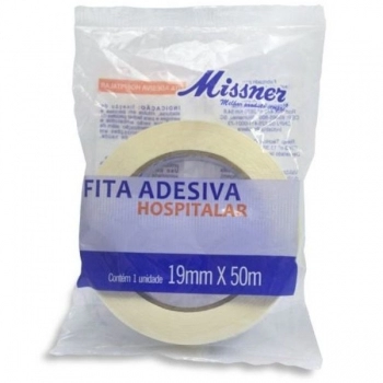 FITA ADESIVA HOSPITALAR 19MMX50M BRANCA MISSNER