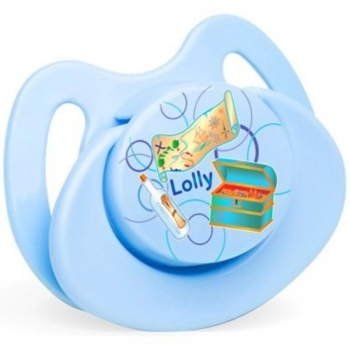 CHUPETA N°1 TIP SIL RED AZUL LOLLY