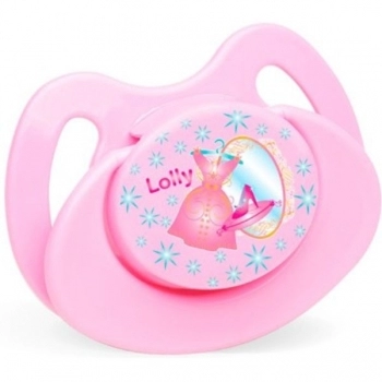 CHUPETA N°1 TIP SIL ORTO ROSA LOLLY