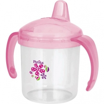 CANECA C/ALCA 200ML ROSA PETITA
