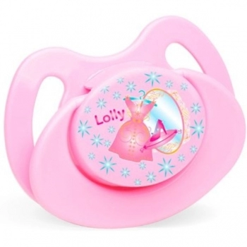 CHUPETA N°2 TIP SIL ORTO ROSA LOLLY