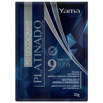 PÓ DESCOLORANTE PLATINADO 20G YAMA