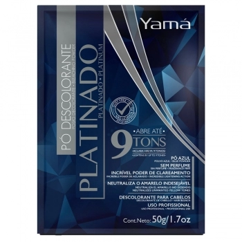 PÓ DESCOLORANTE PLATINADO 50G YAMA