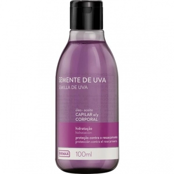 OLEO CAPILAR/CORPORAL SEMENTE DE UVA 100ML FARMAX