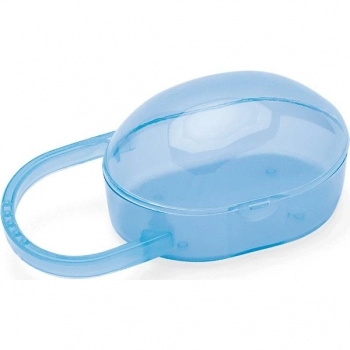 PORTA CHUPETA COLOR AZUL LOLLY