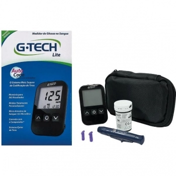 KIT MEDIDOR GLICOSE G-TECH FREE LITE