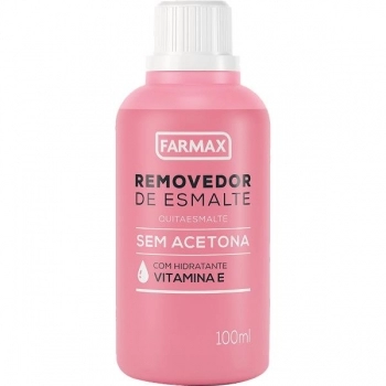 REMOVEDOR ESMALTE S/ACETONA 100ML FARMAX