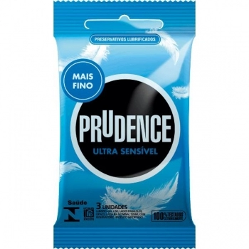PRUDENCE PRESERVATIVOS ULTRA SENSIVEL C/3