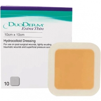 HIDROCOLOIDE 10X10CM EX.FINO DUODERM CONVATEC
