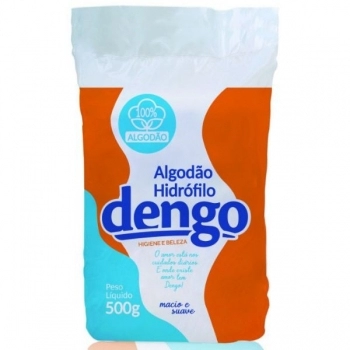 ALGODAO HIDROFILO ROLO 500G DENGO