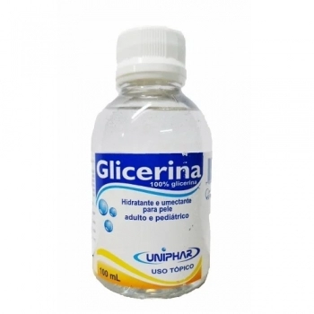 GLICERINA PURA HIDRATANTE 100ML UNIPHAR