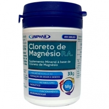 CLORETO DE MAGNESIO P.A 33G UNIPHAR