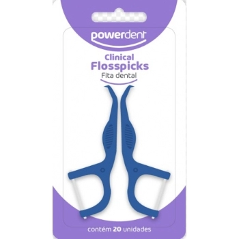 FITA DENTAL FLOSS PICKS C/20 POWERDENT