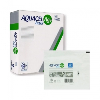 CURATIVO AQUACEL AG+ EXTRA 10X10CM CONVATEC