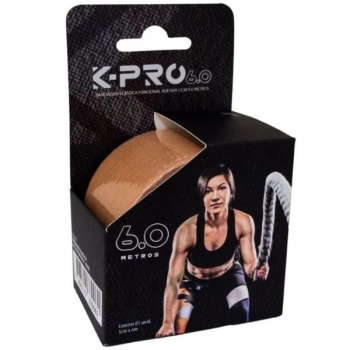 FITA DE KINESIO 5CMX6M BEGE K-PRO