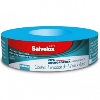 FITA MICROPOROSA 1,2CMX4,5M SALVELOX