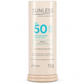 PROT SOLAR FPS50 STICK C/ BASE MEDIA 12G SUNLESS