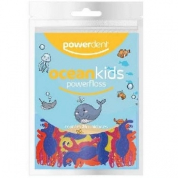 FIO DENTAL OCEAN KIDS POWERFLOSS C/24 POWERDENT