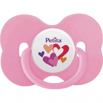CHUPETA N°2 PETITA SIL ORTO BLISTER ROSA