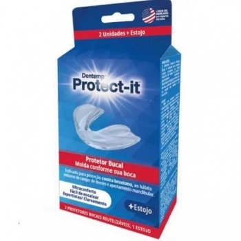PROTETOR BUCAL ANTI BRUXISMO C/2UN PROTECT IT