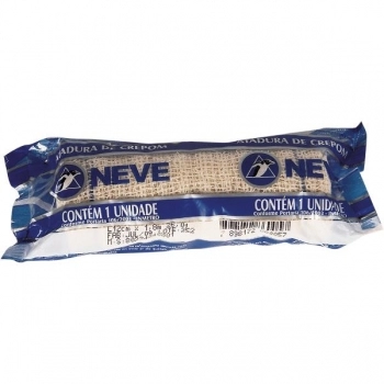 ATADURA CREPOM 13FIOS 12CMX1,8M C/12 NEVE