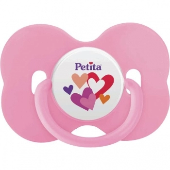 CHUPETA N°2 PETITA SIL RED BLISTER ROSA