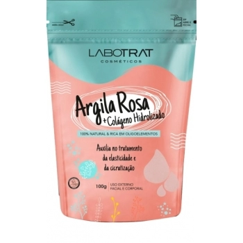 ARGILA ROSA C/ COLAGENO 100G LABOTRAT