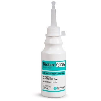 CLOREXIDINA 0,2% AQUOSA RIOHEX 100ML RIOQUIMICA