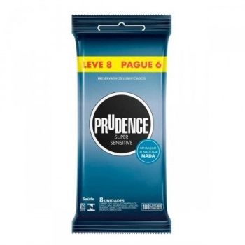 PRUDENCE PRESERVATIVOS SUPER SENSITIVE C/8 PG6