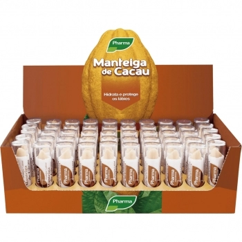 MANTEIGA DE CACAU BASTÃO CX C/50 PHARMA