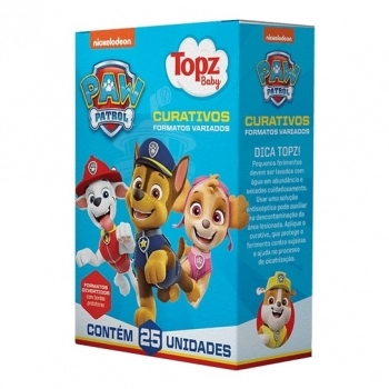 CURATIVO PATRULHA CANINA C/25 TOPZ BABY