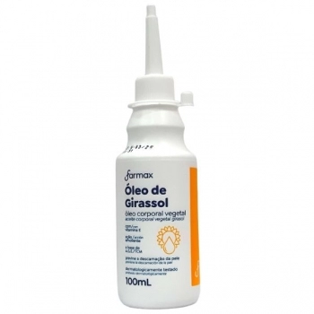 OLEO DE GIRASSOL 100ML ALMOTOLIA FARMAX