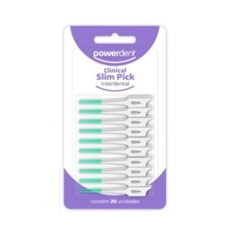 ESCOVA INTERDENTAL SLIM PICK C/20UN POWERDENT