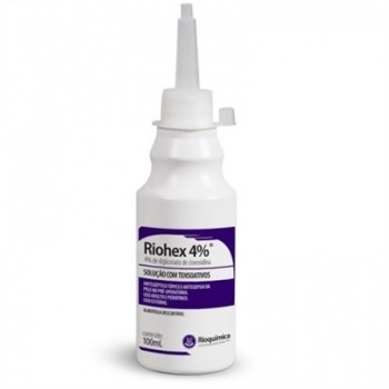 RIOHEX 4% DEGERMANTE 100ML ALMOTOLIA RIOQUIMICA
