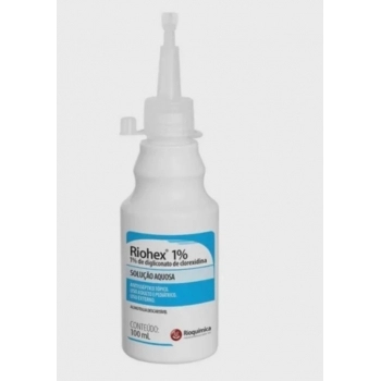 RIOHEX 1% AQUOSO 100ML ALMOTOLIA RIOQUIMICA
