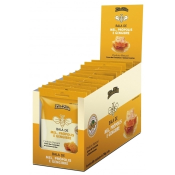 BALA DE GENGIBRE C/ PROPOLIS DURA 18X30GR ZIINZIIN