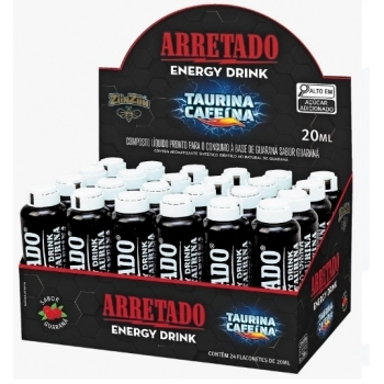 ENERGETICO ARRETADO TAURINA E CAFEINA 24X20ML