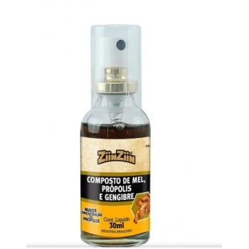 SPRAY PROPOLIS E GENGIBRE 30ML ZIINZIIN