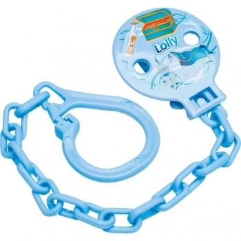 PRENDEDOR CHUPETA TIP AZUL LOLLY