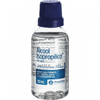 ALCOOL ISOPROPILICO 50ML RIOQUIMICA