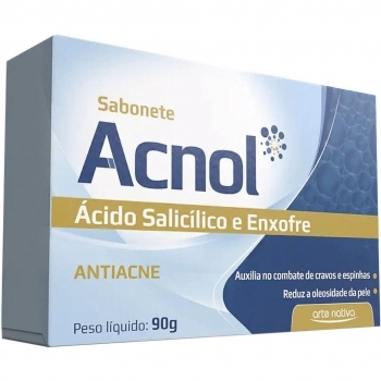 SABONETE BARRA ACNOL 90G