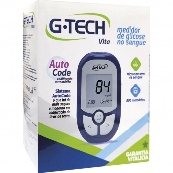 KIT MEDIDOR GLICOSE G-TECH VITA