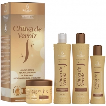 KIT CAPILAR CHUVA DE VERNIZ BIO INSTINTO