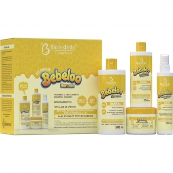 KIT CAPILAR BEBELOO BANANA BIO INSTINTO