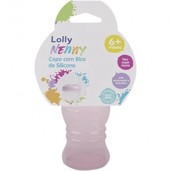 COPO CLEAN BICO SIL 200ML ROSA LOLLY